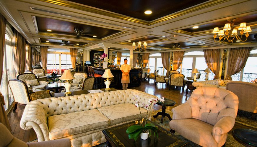 Modern and elegant facilities on Mekong Princess cruise