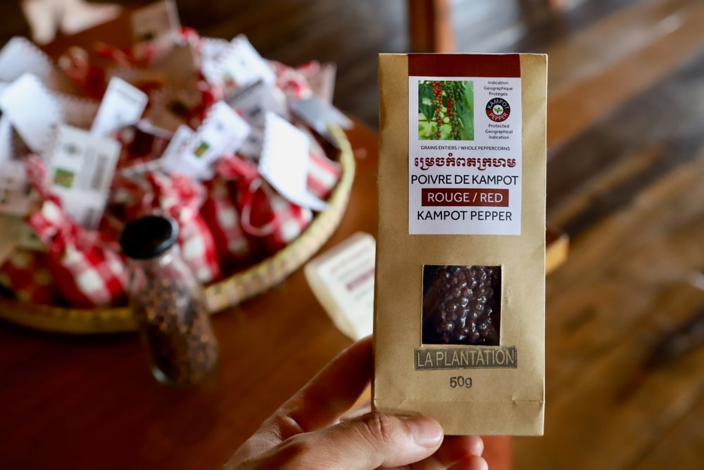 Kampot pepper is famous around the world for its special flavor