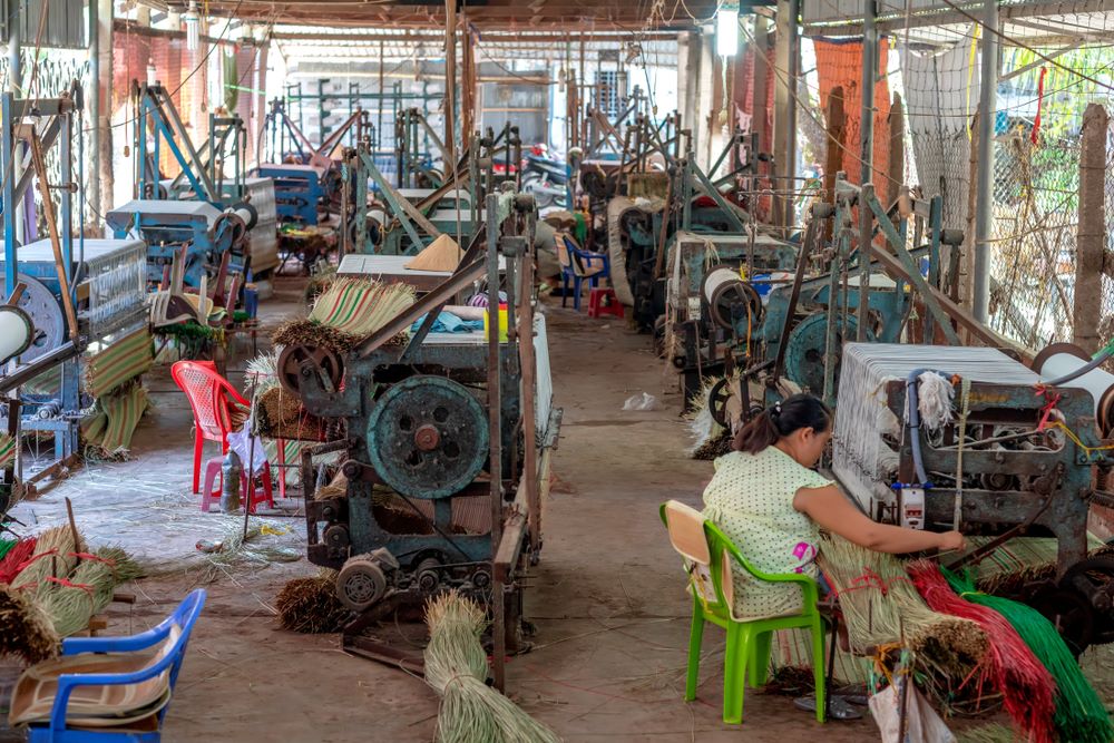 Local workshop at Chau Giang Village